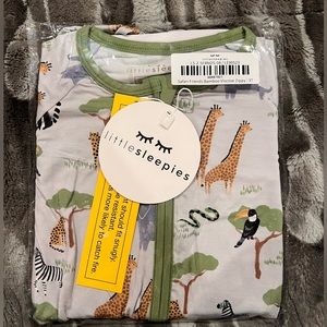 Little Sleepies Safari Friends Zippy. 3T. NIB